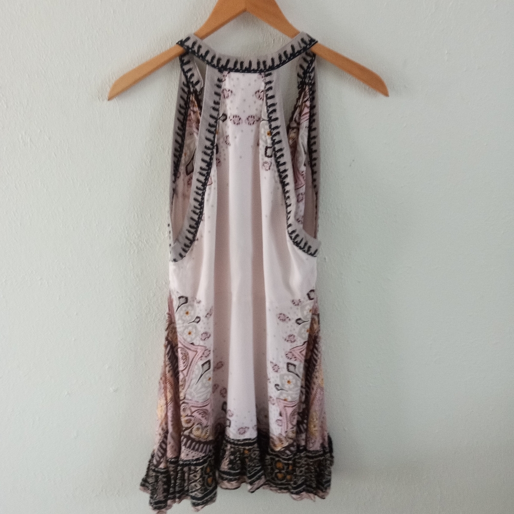 FREE PEOPLE Steal The Sun Ruffled Flared Tunic/Dress | XS - Picture 7 of 7
